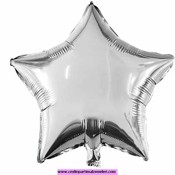 Gümüş Yıldız Folyo Blon